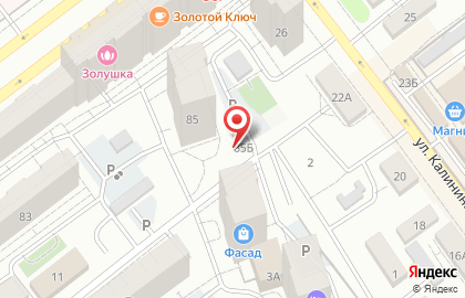 Автостоянка в Самаре на карте