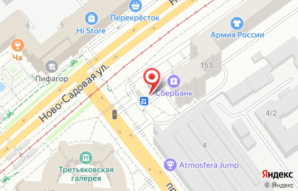 Бар в Октябрьском районе на карте
