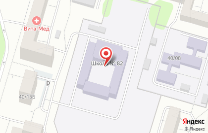 Кадетская школа №82 на карте