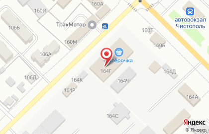 Супермаркет Пятёрочка на улице К.Маркса на карте