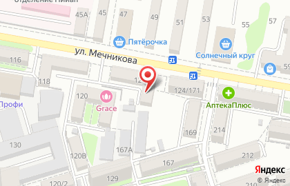 Компания Аквамир на улице Мечникова на карте