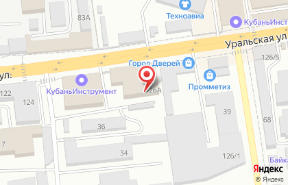 Центр колясок Геоби в Карасунском районе на карте
