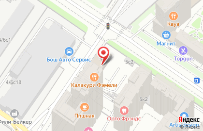 Кофейня CofeFest в Береговом проезде на карте