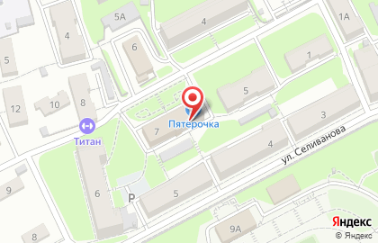 Такси Сатурн на Рудничной улице на карте