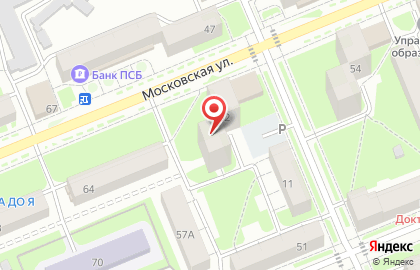 Кабинет диагностики на Московской улице на карте