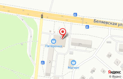 Магазин Магнат в Ленинском районе на карте