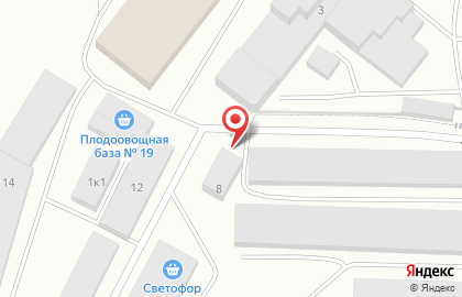 Оптовая фирма в Хибинском переулке на карте