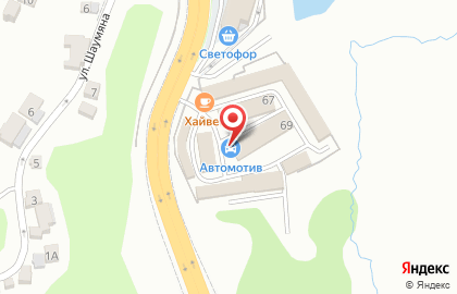 Пункт автопроката ТЕП на карте