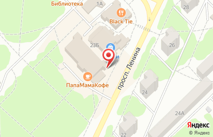 Студия перманентного макияжа на проспекте Ленина на карте