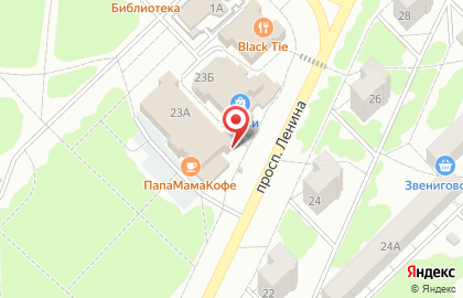 Электронный дискаунтер Ситилинк на проспекте Ленина на карте