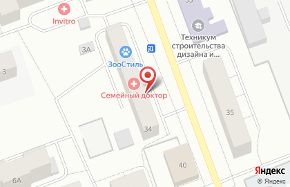 Оптовая фирма МК Медсервис на Железнодорожной улице на карте