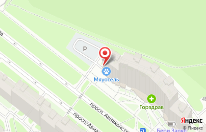 Гостиница для животных Петербургская кошка на карте