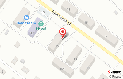 Торговый дом Любимый на Трактовой улице на карте