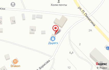 Швейный цех Дьуегэ на карте