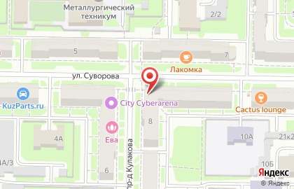 Галерея ювелирного искусства Алмазы Якутии в Центральном районе на карте