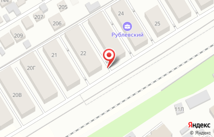 Рублевский, ООО Бозиева на карте