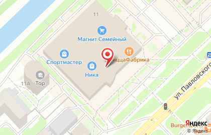 Цветочный Двор на улице Павловского на карте