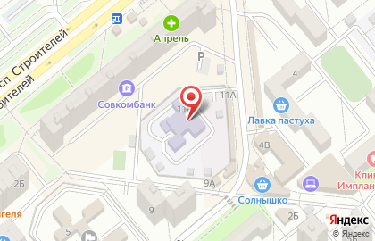Детский сад Машенька в Западном переулке на карте