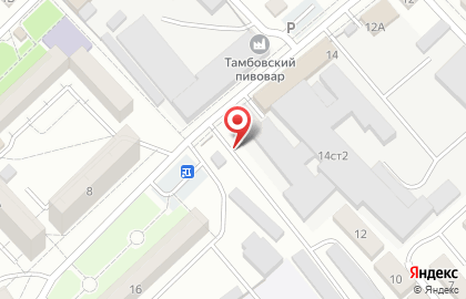 Мастерская по ремонту обуви и изготовлению ключей в Тамбове на карте