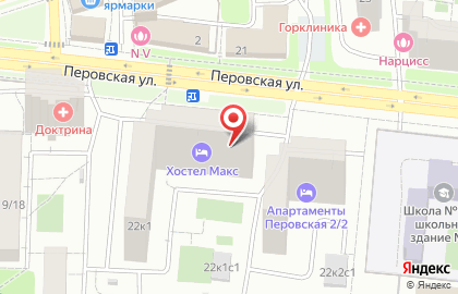 Продуктовый магазин в Москве на карте