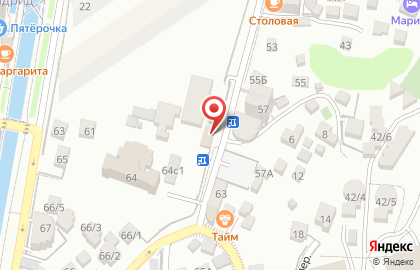 Универсальный магазин в Центральном районе на карте