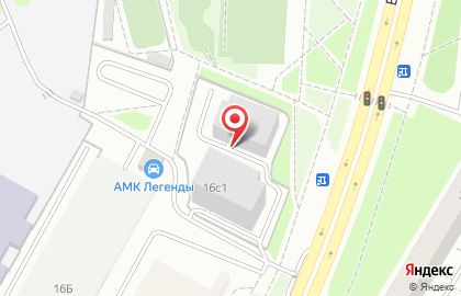 Гаражный кооператив в Москве на карте