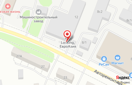 Торговая компания СибПромАвто на Авторемонтной улице на карте
