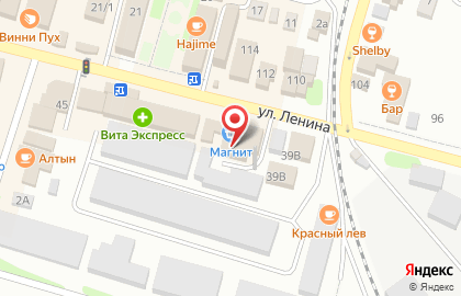 Гипермаркет Магнит в Оренбурге на карте