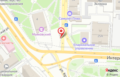 Ёлки-Палки на улице Орджоникидзе на карте