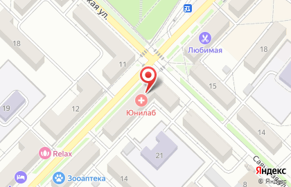 Юнилаб на карте