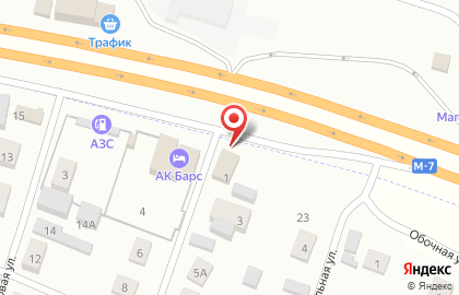 Автостоянка в Казани на карте