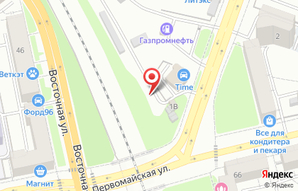 Автомастерская в Екатеринбурге на карте