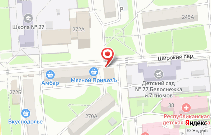 Радио в Широком переулке на карте