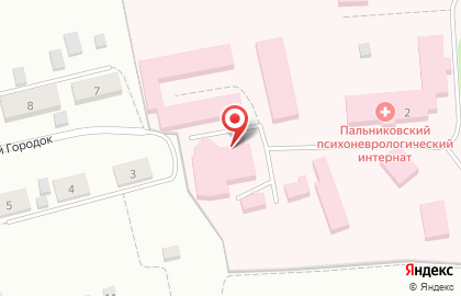 Пермский геронтопсихиатрический центр в Добрянке на карте