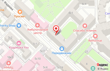 Визит на улице Фадеева на карте