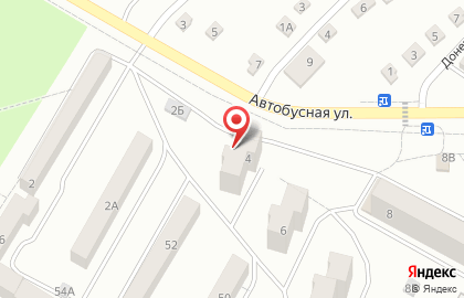 Ёё на Автобусной улице на карте