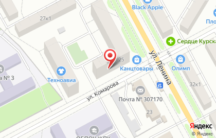 Единая Россия, общественная приёмная в Железногорске на карте
