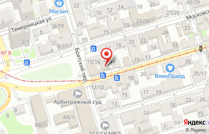 Коллегия адвокатов имени Баранова на улице Станиславского, 9 на карте