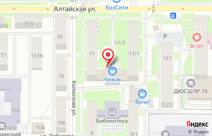 Мери Поппинс на Колхозной улице на карте
