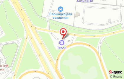 АЗС СитиОйл на площади Петра Великого на карте