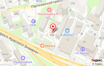 Продуктовый магазин Эсмира на карте