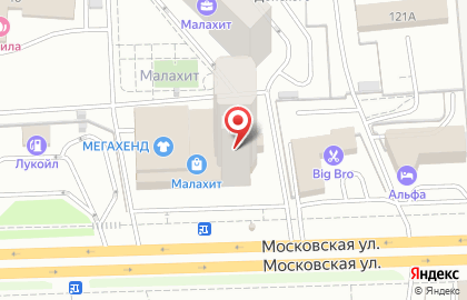 Фотостудия Луна на Московской улице на карте