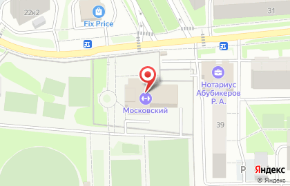 Московский на карте