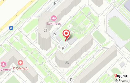 Автостоянка в Красноярске на карте