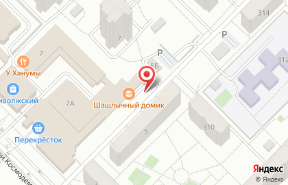 Продовольственный магазин Прод-инвест на улице Зои Космодемьянской на карте
