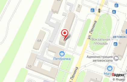 Транспортная компания ТрансКонтейнер на улице Ленина на карте