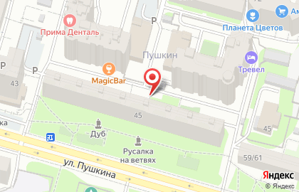 SharikvDom, ИП Лазарева Г.В. на улице Пушкина на карте