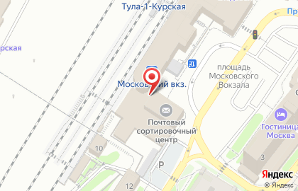 Отделение почтовой связи 300008 на Путейской улице на карте
