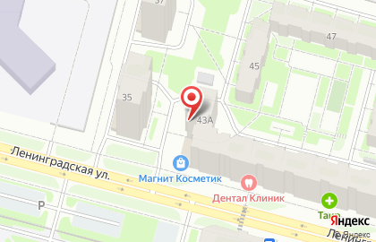 Салон цветов Николь на улице Ленинградской на карте