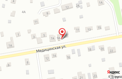 Продуктовый магазин Идеал на Медицинской улице на карте